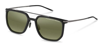 Porsche Design P8992 style-color A427 Black W Green Mirror