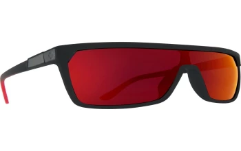 Spy FLYNN style-color 990 Soft Black Matte Red Fade / HD Plus Grey Green with Red Light Spectra Mirror Lens