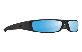 Spy LOGAN style-color 654 Matte Black / Happy Boost Polar with Ice Blue Mirror Lens