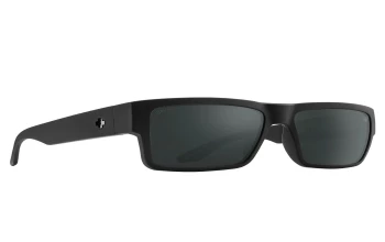 Spy CYRUS style-color 1980 Soft Matte Black / Happy Boost Polar with Black Mirror Lens
