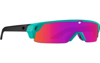Spy MONOLITH 5050 style-color 1121 Matte Teal / Happy Gray Green with Pink Spectra Mirror Lens