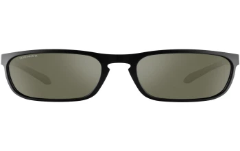 Serengeti CARSON style-color 546 Matte Black / Mineral Polarized 555nm Silver Cat 3 to 3 Lens