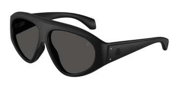 Moncler ME8014U ZYRA 0ME8014U style-color 500687 Matte Black / Dark Grey Solid Lens
