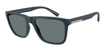 Armani Exchange AX4080S style-color 839980 Matte Navy Blue / Dark Blue Lens
