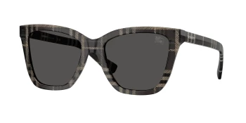 Burberry BE4470F style-color 419987 Grey Check / Dark Grey Lens