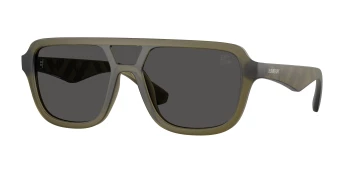 Burberry BE4474U style-color 421287 Matte Green / Dark Grey Lens