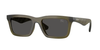 Burberry BE4475U style-color 421287 Matte Green / Dark Grey Lens