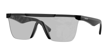 Burberry BE4480D style-color 300169 Black / Light Grey Tampo Silver Lens