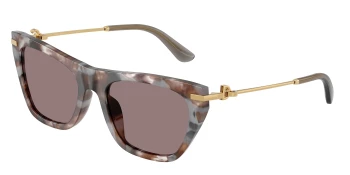 Dolce & Gabbana DG4511 style-color 34457N Havana Grey / Dark Purple Lens