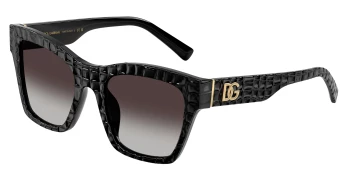 Dolce & Gabbana DG4512 style-color 32888G Black Texture Cocco / Grey Gradient Lens
