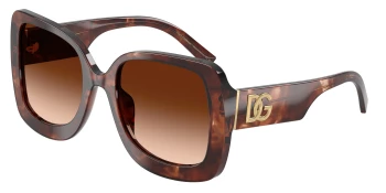 Dolce & Gabbana DG4513 style-color 322274 Dark Red Havana / Brown Gradient Lens