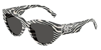 Dolce & Gabbana DG4514 style-color 337287 Zebra / Dark Grey Lens