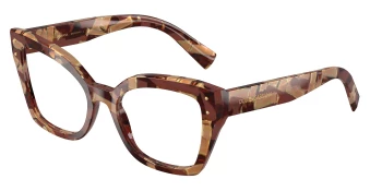 Dolce & Gabbana DG3386 style-color 3462 Pearl Havana Brown