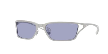Diesel DL1015 style-color 10071A Matte Silver / Violet Lens