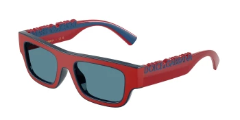 Dolce & Gabbana DX6011 style-color 346680 Red / Blue / Grey Lens