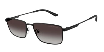Emporio Armani EA2169 style-color 30018G Matte Black / Grey Gradient Lens