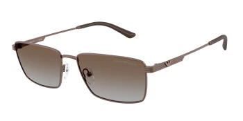 Emporio Armani EA2169 style-color 300689 Matte Bronze / Grey Gradient Brown Lens