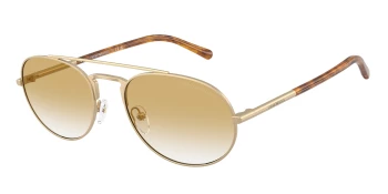 Emporio Armani EA2171 style-color 30022Q Matte Pale Gold / Clear Gradient Yellow Lens