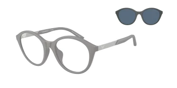 Emporio Armani EK4005U style-color 63481W Matte Grey / Clear Lens