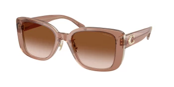 Coach HC8352 CD472 style-color 577913 Brown / Grey / Brown Gradient Lens
