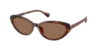 Ralph RA5338U style-color 614913 Shiny Dark Havana / Brown Lens