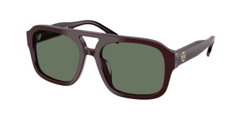 Tory Burch TY7224U style-color 205082 Purple Crystal / Dark Green Lens