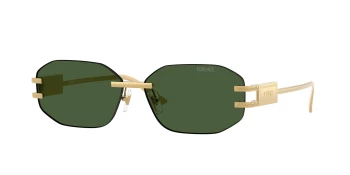 Versace VE2274 style-color 100271 Gold / Dark Green Lens