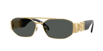 Versace VE2287 style-color 100287 Gold / Dark Grey Lens