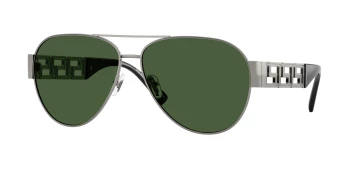 Versace VE2289 style-color 100071 Gunmetal / Dark Green Lens