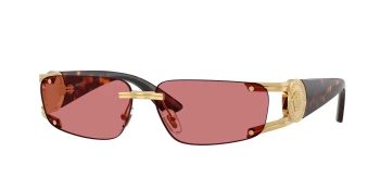 Versace VE2291 style-color 100275 Gold / Red Hiper 8 Lens