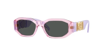Versace VK4429U (Kids) style-color 552687 Transparent Lavander / Dark Grey Lens