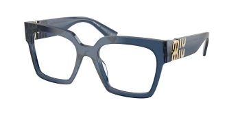 Miu Miu MU 04UV style-color 08Q1O1 Blue Transparent