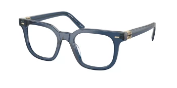 Miu Miu MU 06XV style-color 08Q1O1 Blue Transparent
