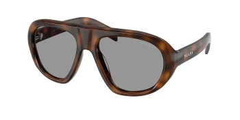 Prada PR C05SF style-color 20D50Q Juniper Tortoise / Grey Lens