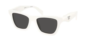 Prada PR C07S style-color 17K08Z Talc / Dark Grey Lens