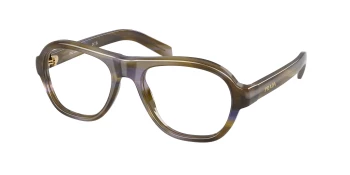 Prada PR C12V style-color 23G1O1 Striped Lagoon