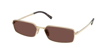 Prada PR A60S style-color ZVN80T Pale Gold / Black Chocolate Lens