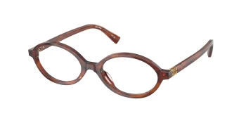 Miu Miu MU 01XV style-color 26E1O1 Striped Tobacco