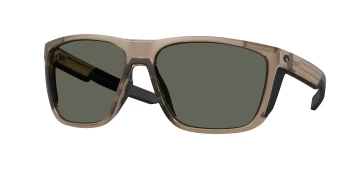 Costa Del Mar 6S9012 FERG XL 06S9012 style-color 901219 Matte Brown Smoke / Gray Lightwave Glass Lens