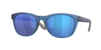 Costa Del Mar 6S9108 ALETA 06S9108 style-color 910811 Matte Translucent Blue / Blue Mirror Lightwave Glass Lens