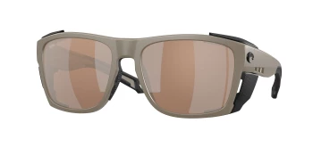 Costa Del Mar 6S9112 KING TIDE 6 06S9112 style-color 911209 Matte Sand / Copper Silver Mirror Lightwave Glass Lens