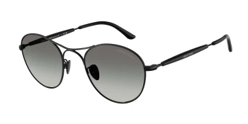 Giorgio Armani AR6177 style-color 300111 Matte Black / Gradient Grey Lens