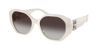 Ralph Lauren RL8220 THE JULIETTE 0RL8220 style-color 61828G Opaline Milky / Gradient Grey Lens