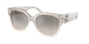 Ralph Lauren RL8221 THE OVERSZED RICKY 0RL8221 style-color 611208 Transparent Gray / Grey Gradient Flash Lens