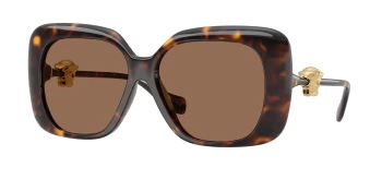 Versace VE4499U style-color 108/73 Havana / Dark Brown Lens