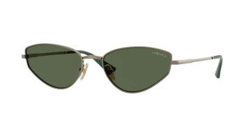 Vogue VO4339S style-color 51389A Light Brown / Dark Green Polar Lens