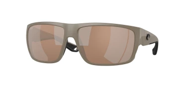 Costa Del Mar 6S9129 FLY LINE 06S9129 style-color 912914 Matte Sand / Copper Silver Mirror Lightwave Glass Lens