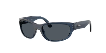 Ray-Ban RJ9189S style-color 719687 Transparent Blue / Dark Grey Lens