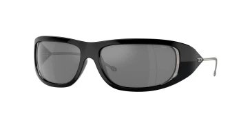 Diesel DL3001 style-color 501/6G Shiny Black / Grey Mirror Silver Lens