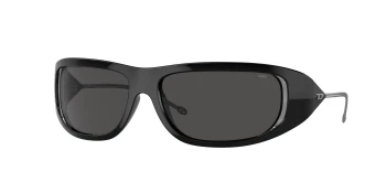 Diesel DL3001 style-color 501/87 Shiny Black / Dark Grey Lens